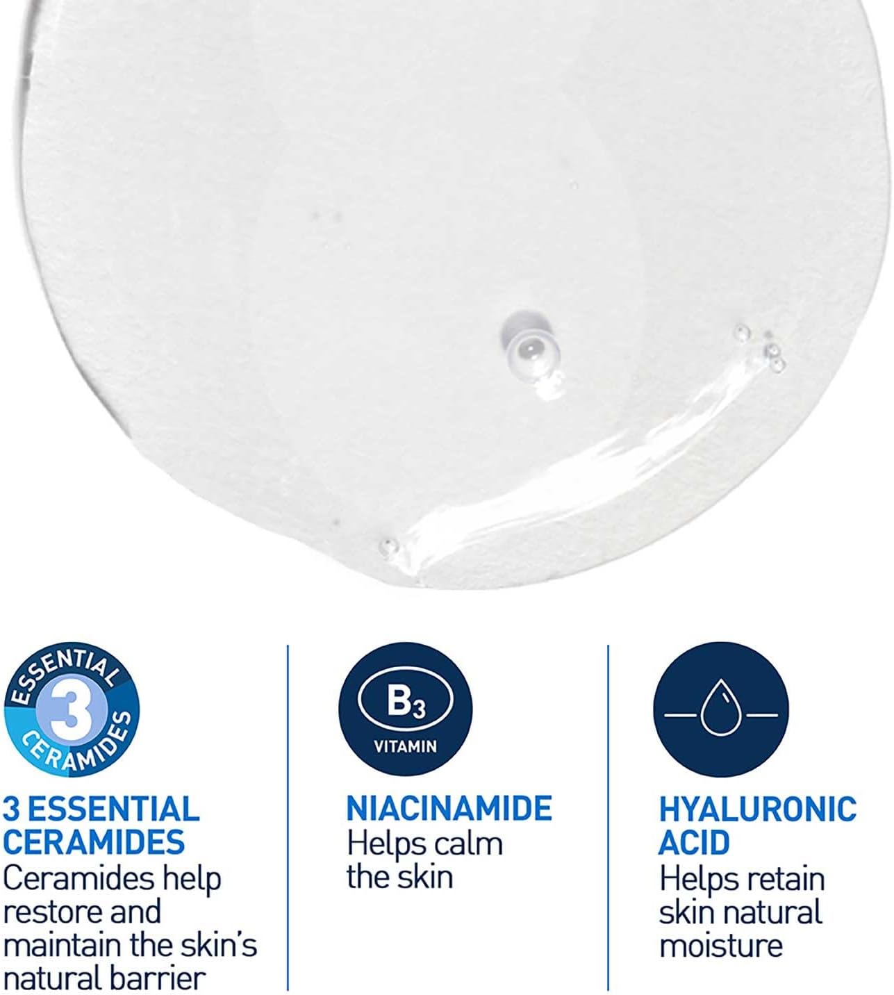 CeraVe Foaming Cleanser Gel Face Wash 236ml, Oil Control For Normal to Oily Skin, Removes Oil & Protects Skin Barrier, For Face + Body, Niacinamide + Ceramides, Fragrance Free